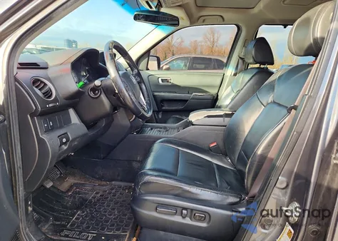 2013 Honda Pilot Touring из США, поврежденный, VIN 5FNYF4H97DB041261